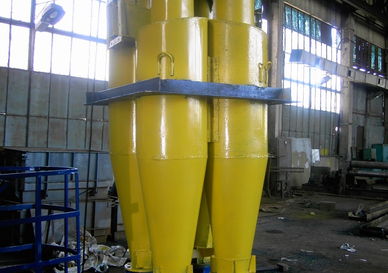 Azerbaidjan, cyclone for cement dust